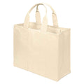 Natural-Natural - Back - Brand Lab Wrap Canvas Tote Bag