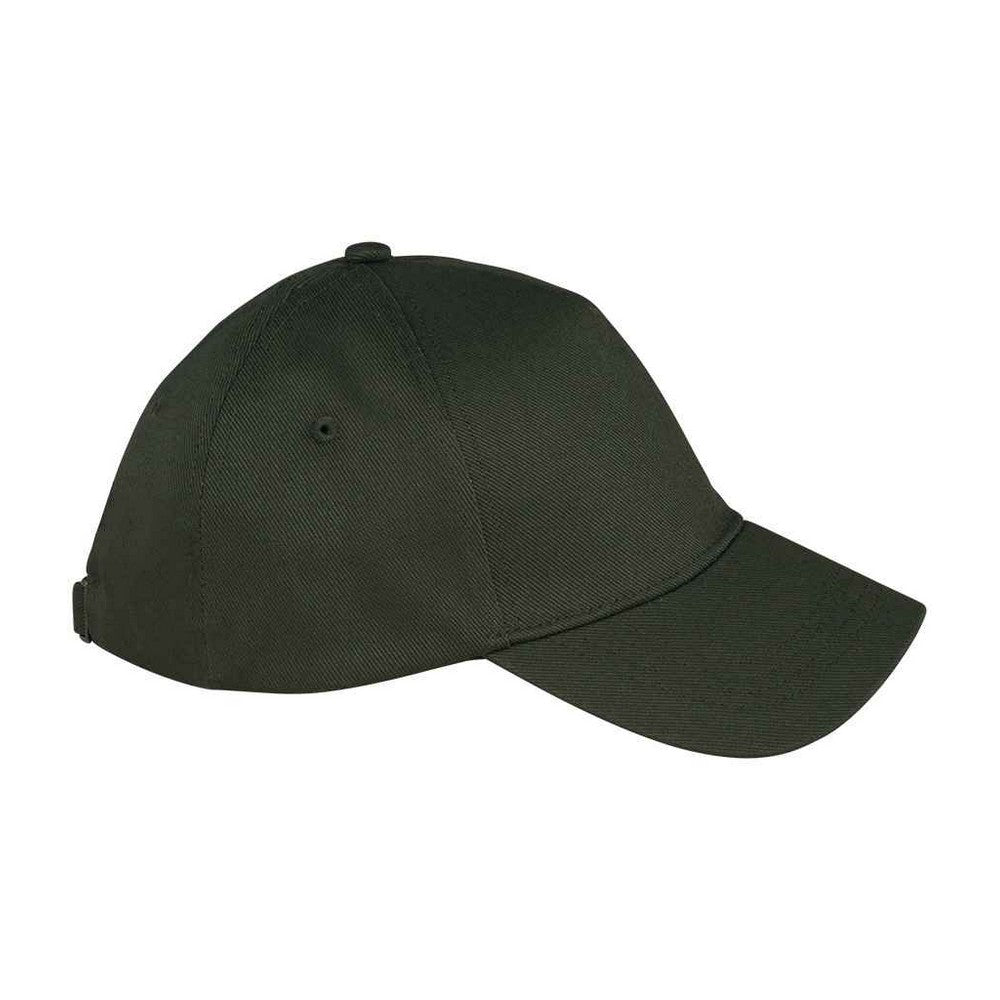 Organic Khaki - Side - Native Spirit 5 Panel Baseball Cap