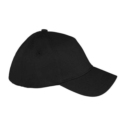 Black - Side - Native Spirit 5 Panel Baseball Cap