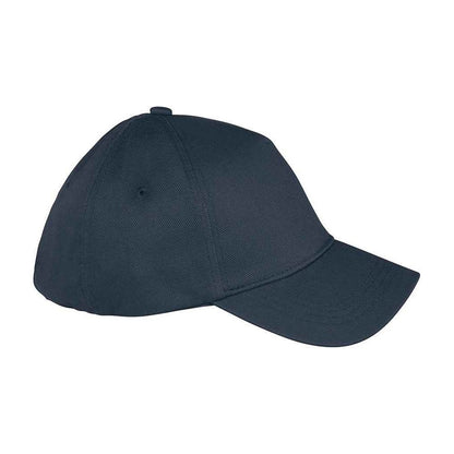 Navy - Side - Native Spirit 5 Panel Baseball Cap