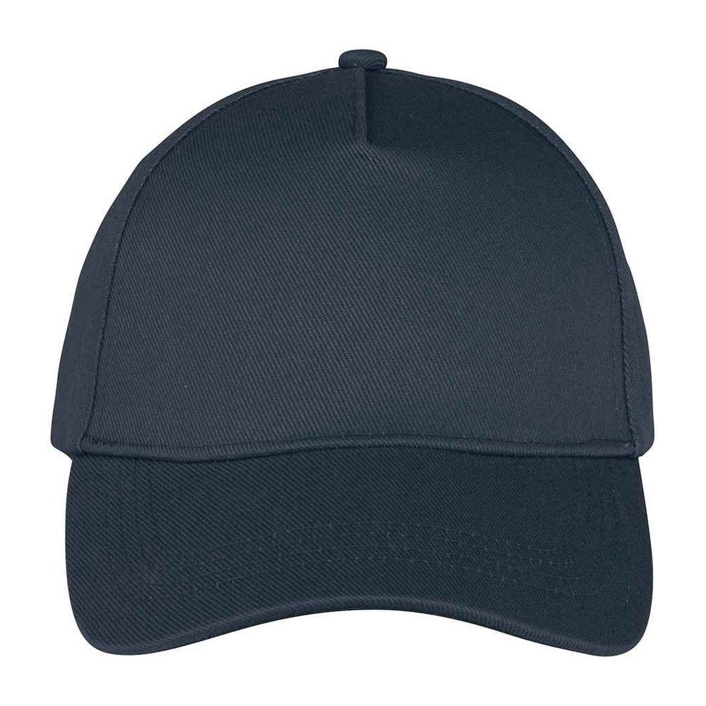 Navy - Front - Native Spirit 5 Panel Baseball Cap