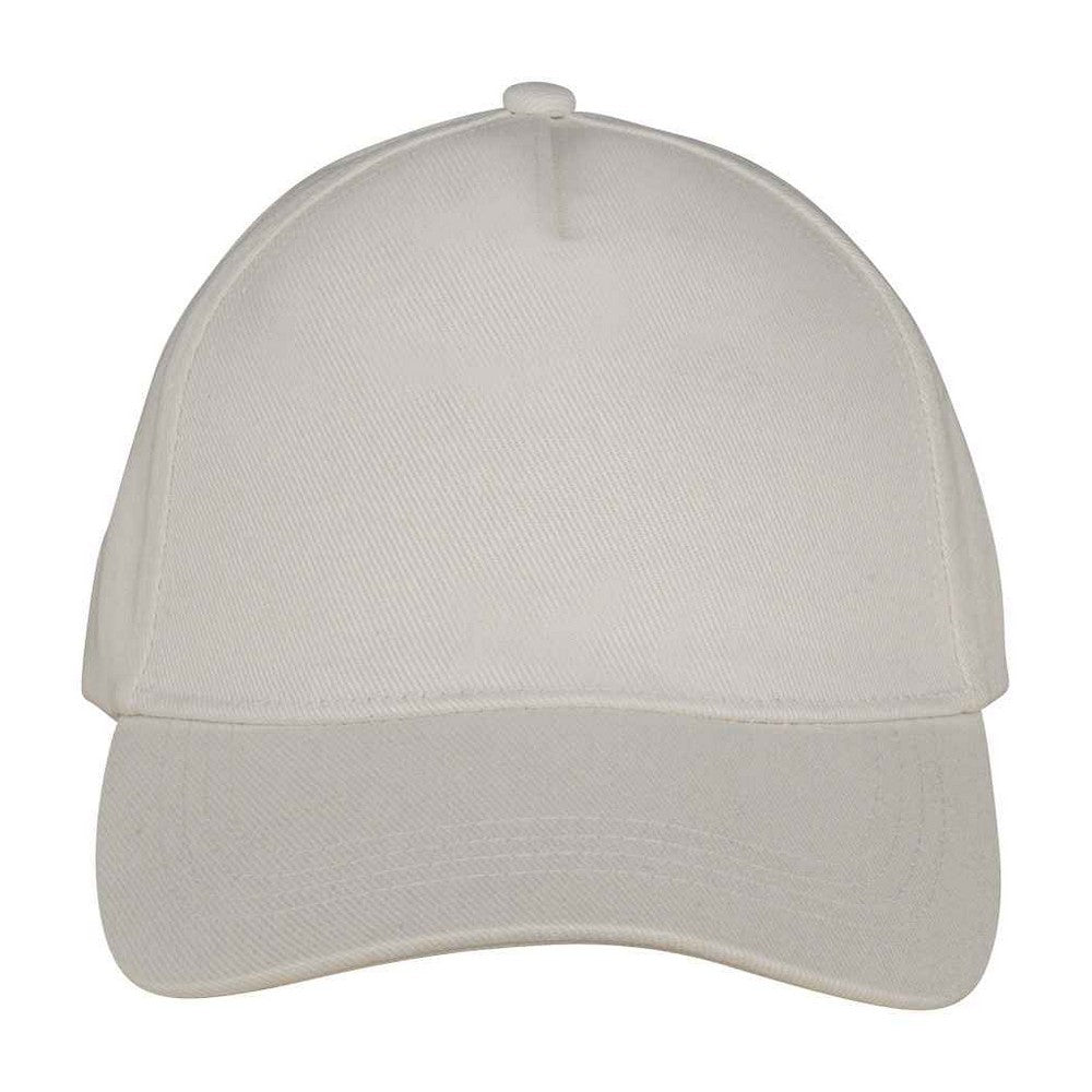 Ivory - Front - Native Spirit 5 Panel Baseball Cap
