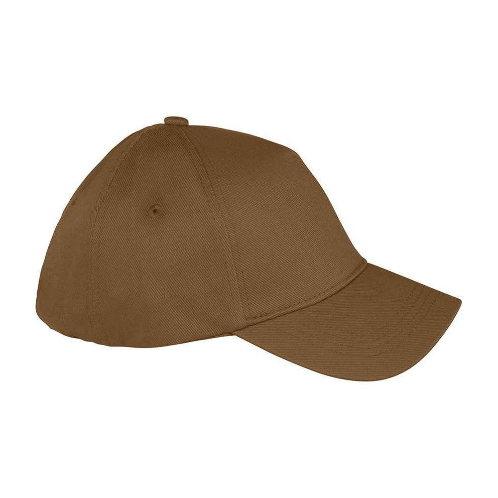 Dark Camel - Side - Native Spirit 5 Panel Baseball Cap