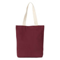 Rosewood-Ecume - Front - Kimood Recycled Flat Base Tote Bag