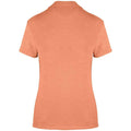 Apricot - Back - Native Spirit Womens-Ladies Terry Towel Polo Shirt