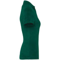 Malachite Green - Side - Native Spirit Womens-Ladies Terry Towel Polo Shirt