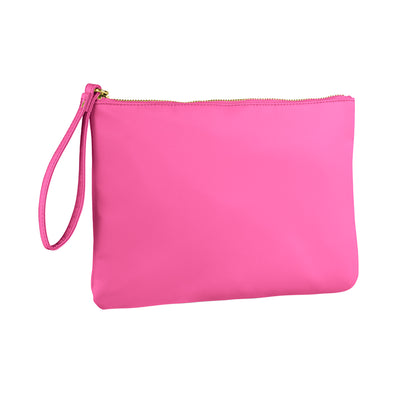 Raspberry Ripple - Front - Bagbase Sundae Wristlet Pouch