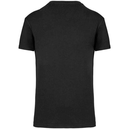 Black - Back - Kariban Mens BIO150IC Crew Neck T-Shirt