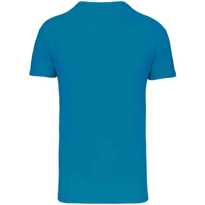 Tropical Blue - Back - Kariban Mens BIO150IC Crew Neck T-Shirt