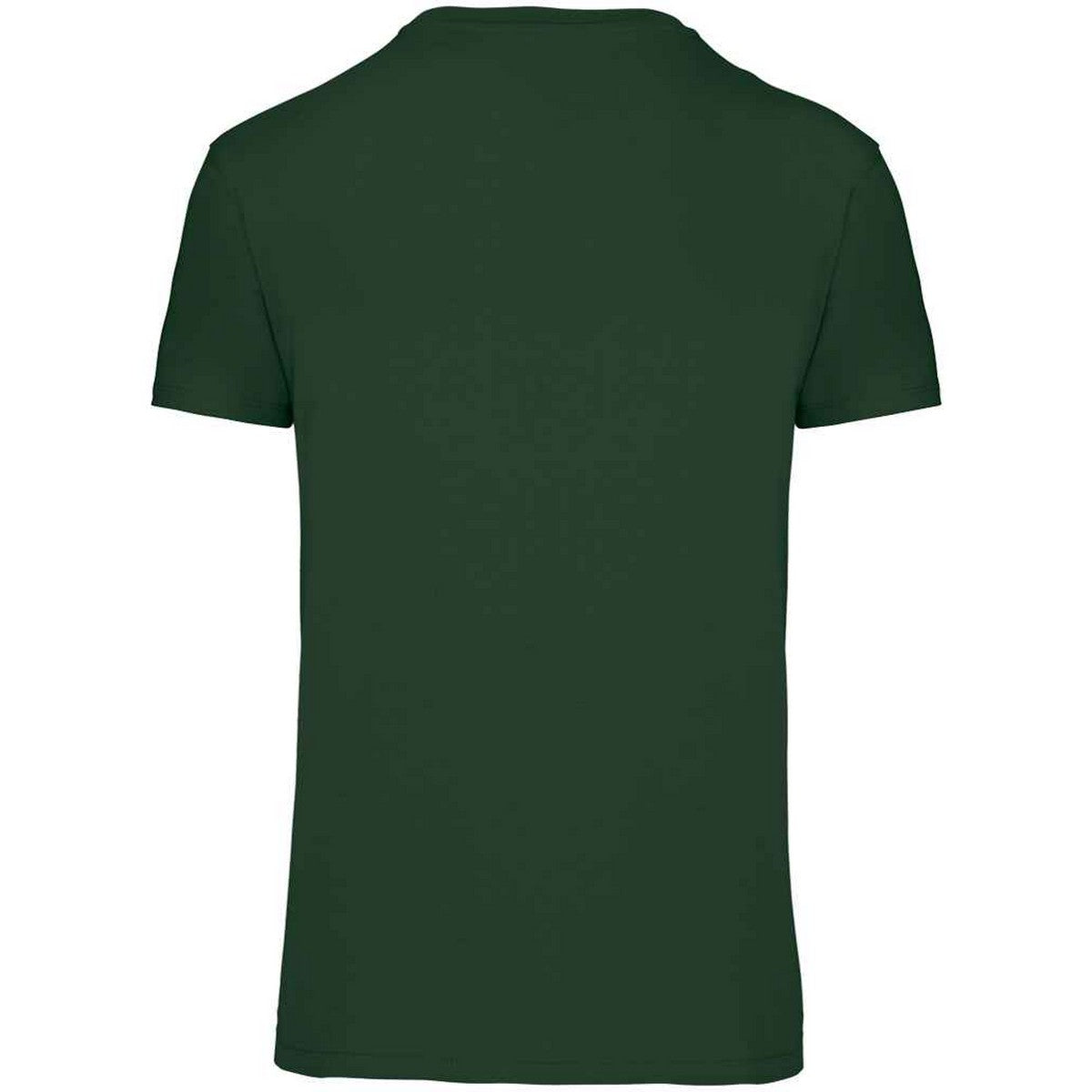 Forest Green - Back - Kariban Mens BIO150IC Crew Neck T-Shirt