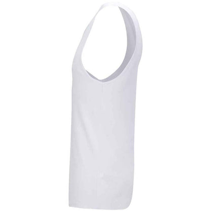 White - Side - SOLS Mens Pablo Ribbed Tank Top