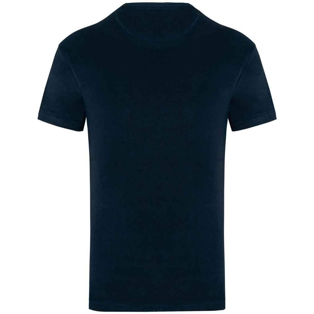 Navy - Back - Native Spirit Unisex Adult Terry Towel T-Shirt