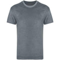 Mineral Grey - Front - Native Spirit Unisex Adult Terry Towel T-Shirt