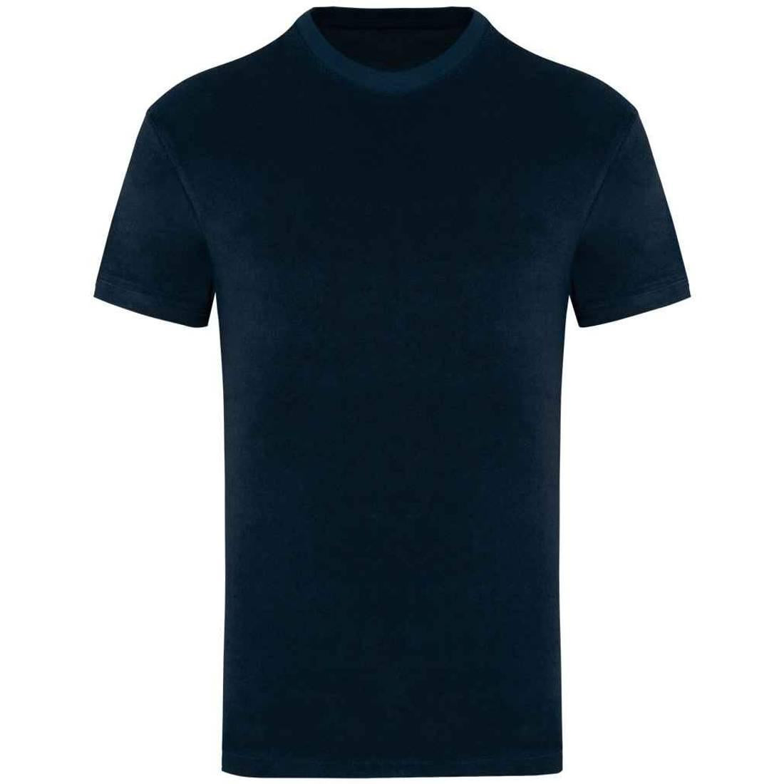 Navy - Front - Native Spirit Unisex Adult Terry Towel T-Shirt