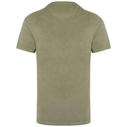 Almond Green - Back - Native Spirit Unisex Adult Terry Towel T-Shirt
