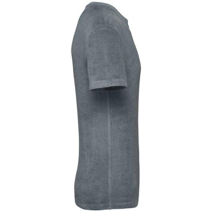 Mineral Grey - Side - Native Spirit Unisex Adult Terry Towel T-Shirt