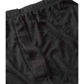 Black - Back - Warrior Unisex Adult Thermal Long Johns