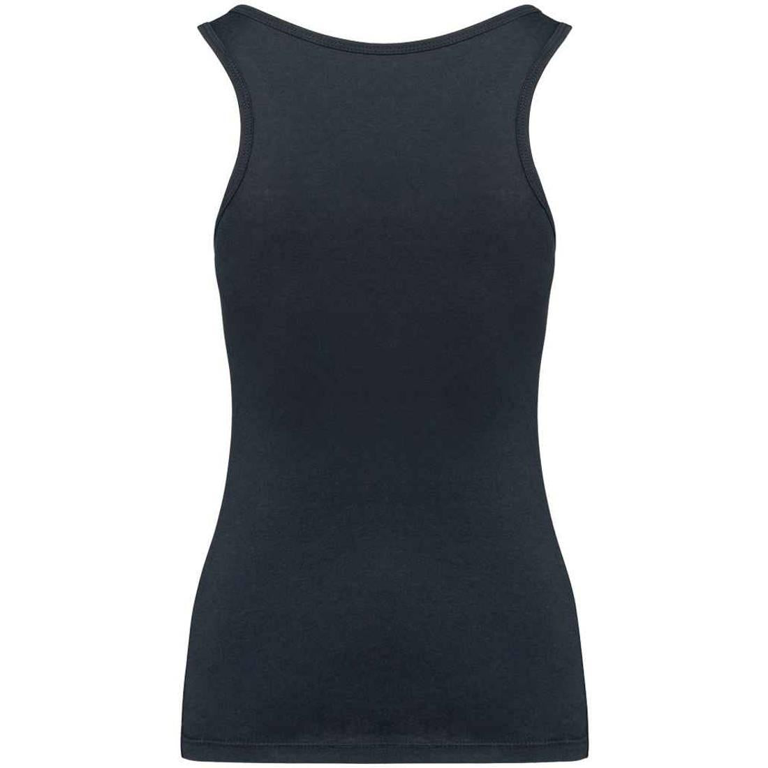 Navy - Back - Kariban Womens-Ladies Plain Eco Friendly Tank Top