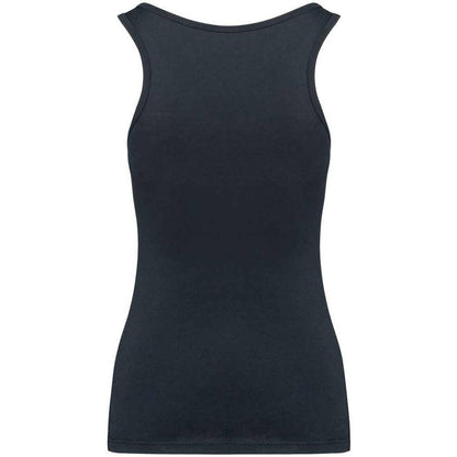 Navy - Back - Kariban Womens-Ladies Plain Eco Friendly Tank Top