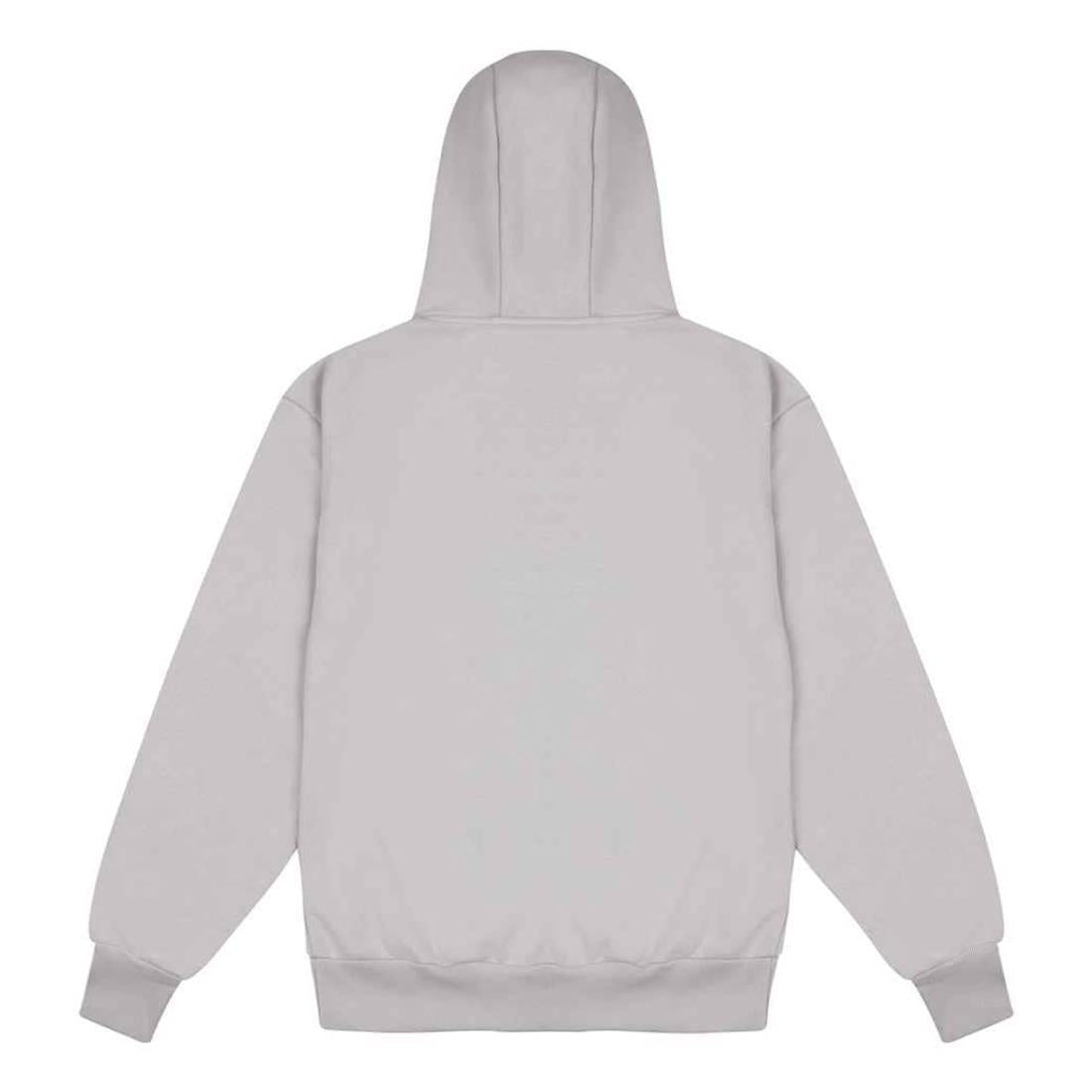 Natural Stone - Back - Awdis Unisex Adult Signature Heavyweight Oversized Full Zip Hoodie