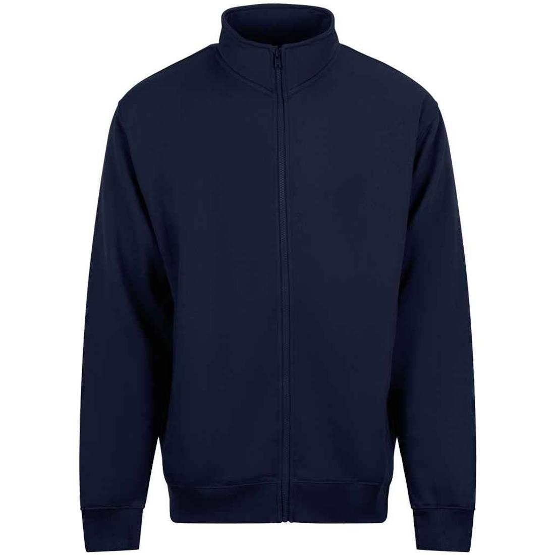 Navy - Front - PRO RTX Mens Full Zip Sweatshirt