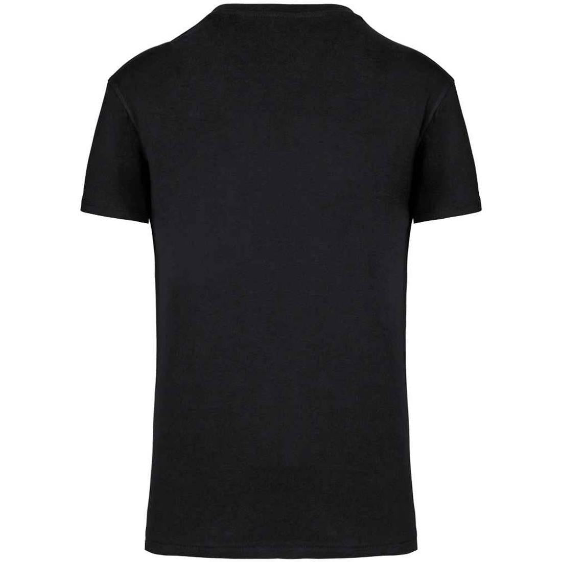 Black - Back - Kariban Unisex Adult 190IC Crew Neck T-Shirt