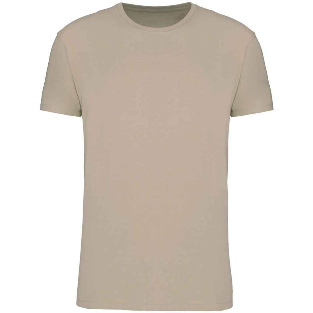 Light Sand - Front - Kariban Unisex Adult 190IC Crew Neck T-Shirt