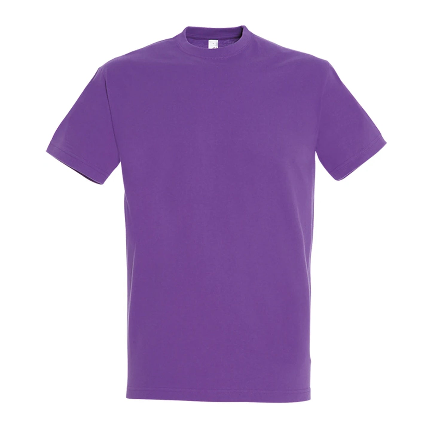 Light Purple - Front - SOLS Unisex Adult Imperial Heavy T-Shirt