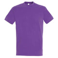 Light Purple - Front - SOLS Unisex Adult Imperial Heavy T-Shirt
