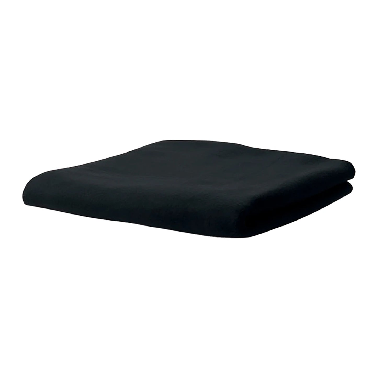 Black - Back - SOLS Stavenger Fleece Plaid Blanket