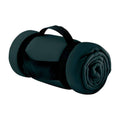 Dark Grey - Front - SOLS Stavenger Fleece Plaid Blanket