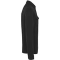 Black - Side - Native Spirit Unisex Adult Faded Brushed Fleece Overshirt
