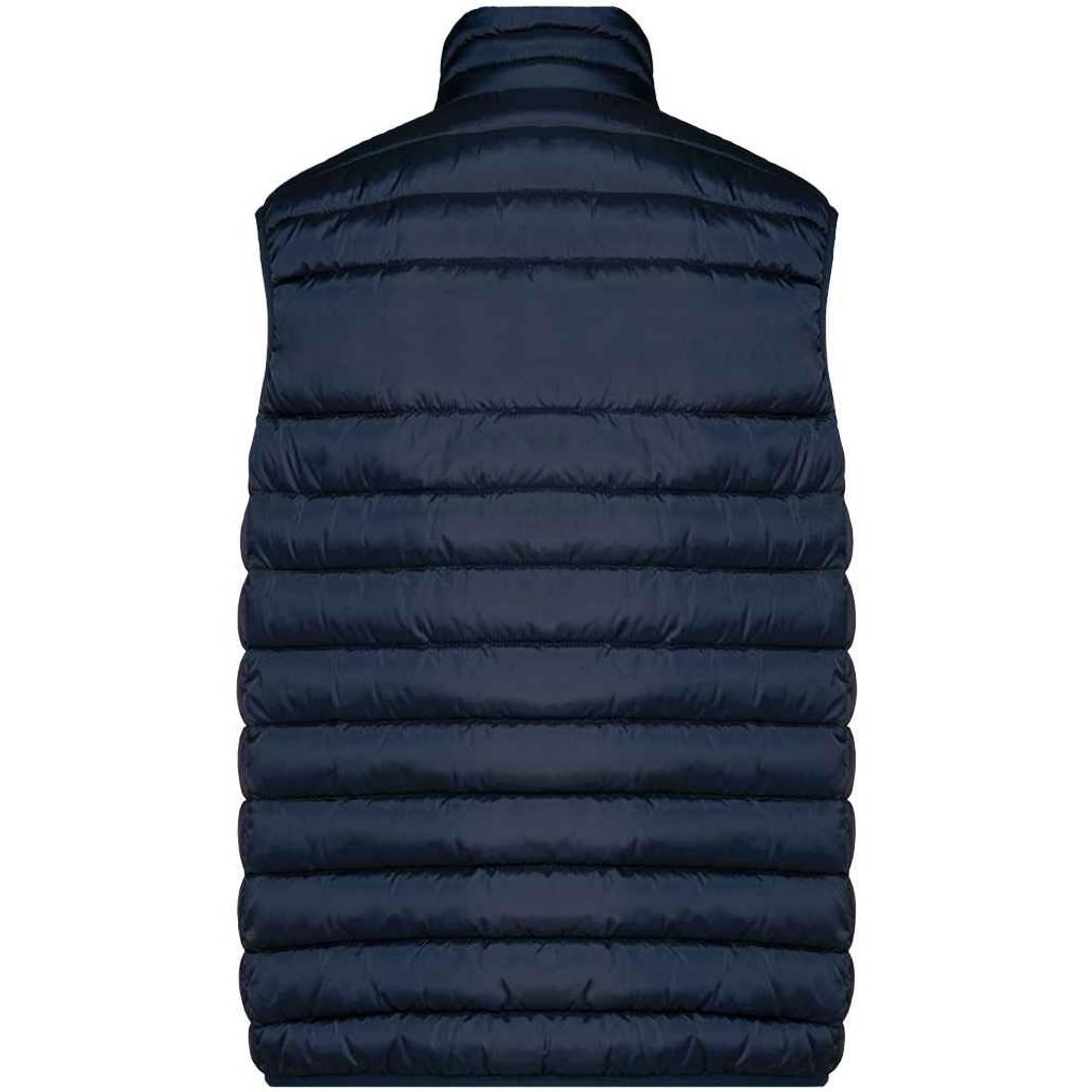 Navy - Back - Kariban Mens Quilted Body Warmer