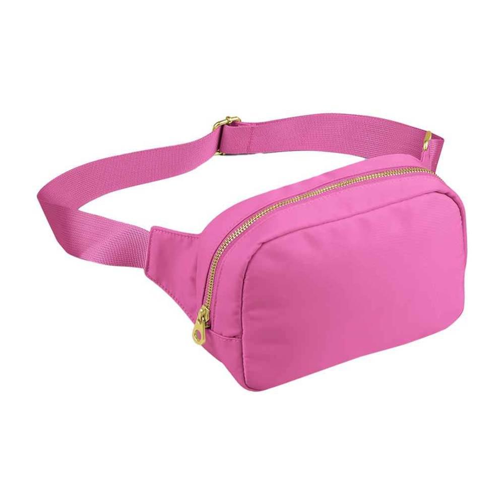 Raspberry Ripple - Front - Bagbase Sundae Crossbody Bag