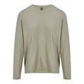 Khaki - Front - SOLS Womens-Ladies Monarch Long-Sleeved T-Shirt