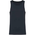 Navy - Front - Kariban Mens Plain Eco Friendly Tank Top
