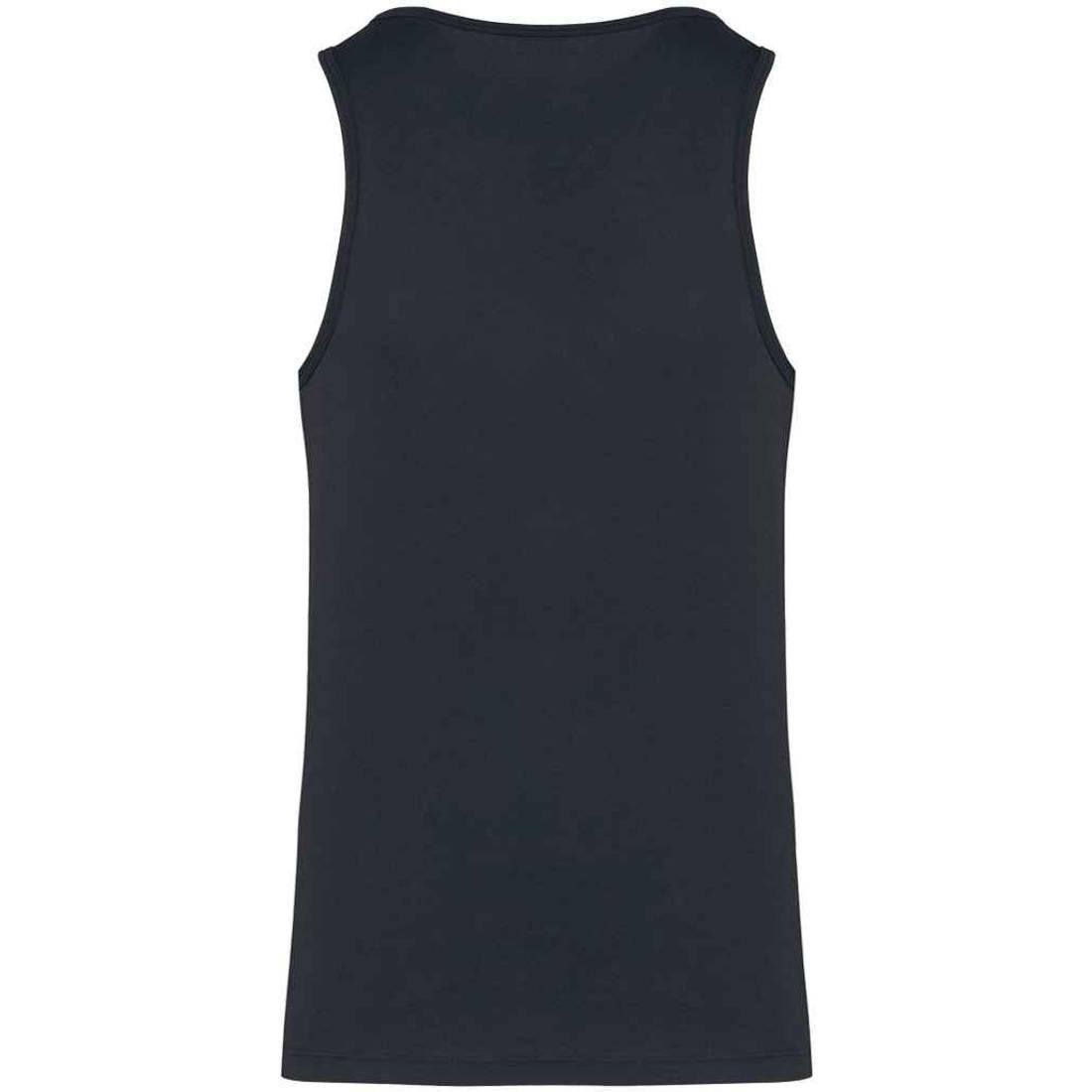 Navy - Back - Kariban Mens Plain Eco Friendly Tank Top