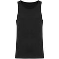 Black - Front - Kariban Mens Plain Eco Friendly Tank Top