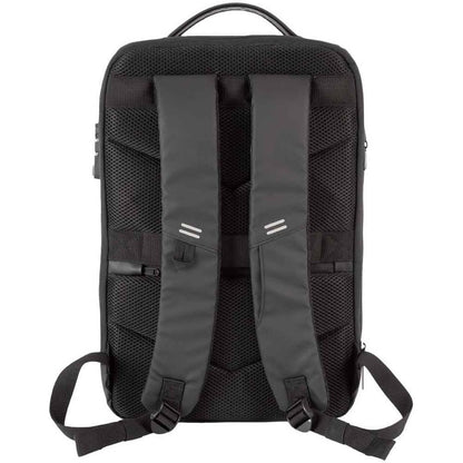 Black - Back - Kimood Business Hardbase Backpack