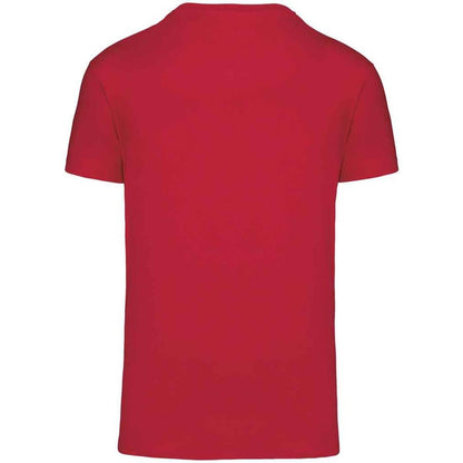 Red - Back - Kariban Childrens-Kids BIO150IC Crew Neck T-Shirt