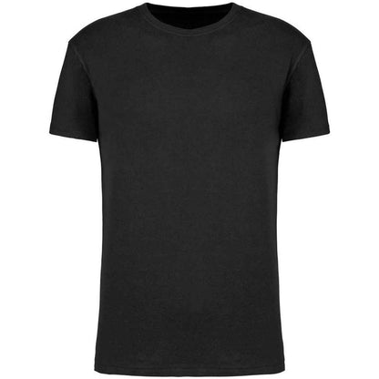 Black - Front - Kariban Childrens-Kids BIO150IC Crew Neck T-Shirt