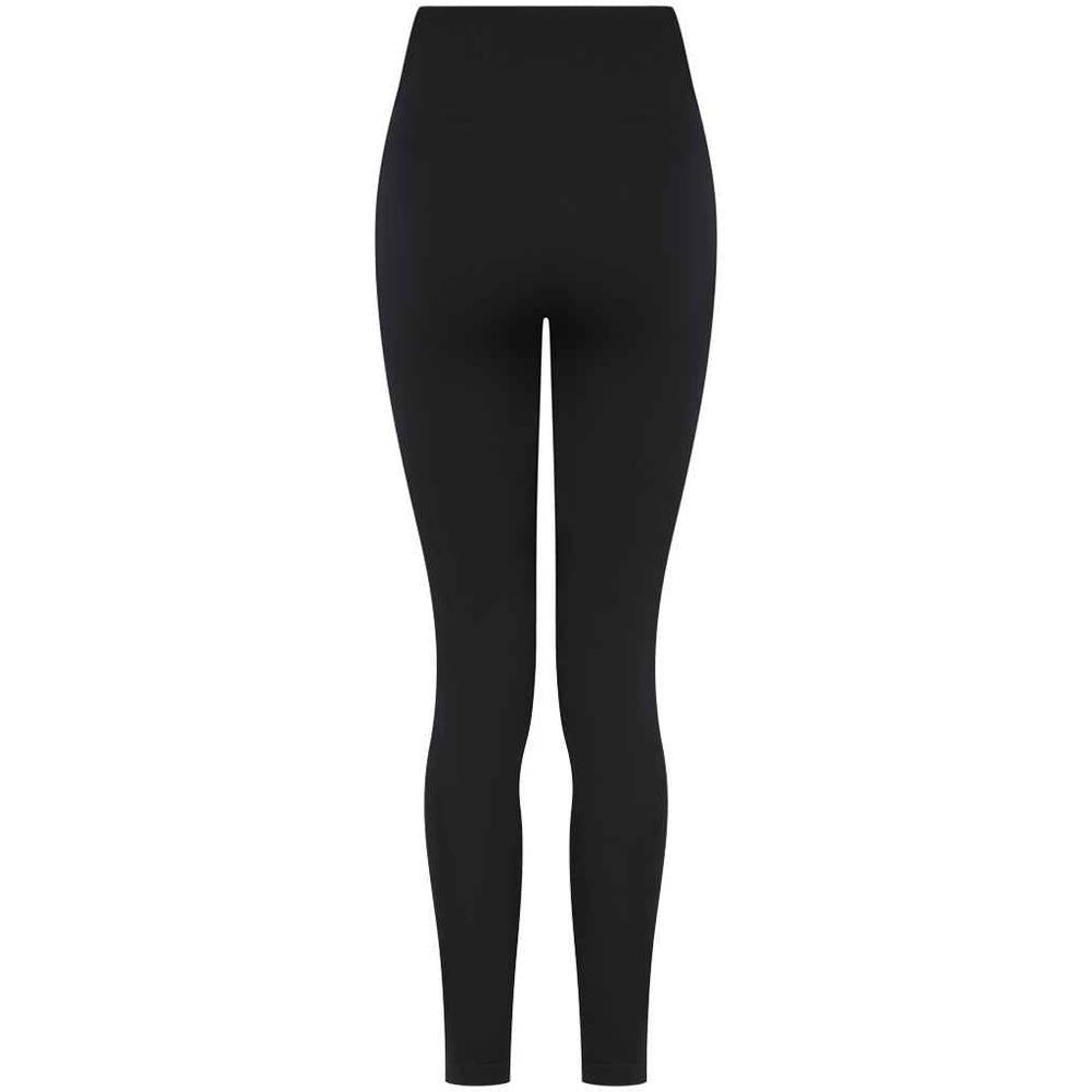 Black - Pack Shot - Tombo Womens-Ladies Sculpting Leggings