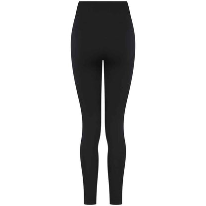 Black - Pack Shot - Tombo Womens-Ladies Sculpting Leggings
