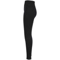 Black - Close up - Tombo Womens-Ladies Sculpting Leggings
