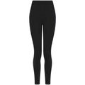 Black - Front - Tombo Womens-Ladies Sculpting Leggings