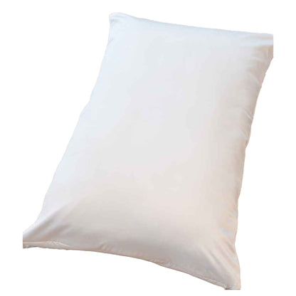 White - Back - Towel City Satin Plain Pillowcase