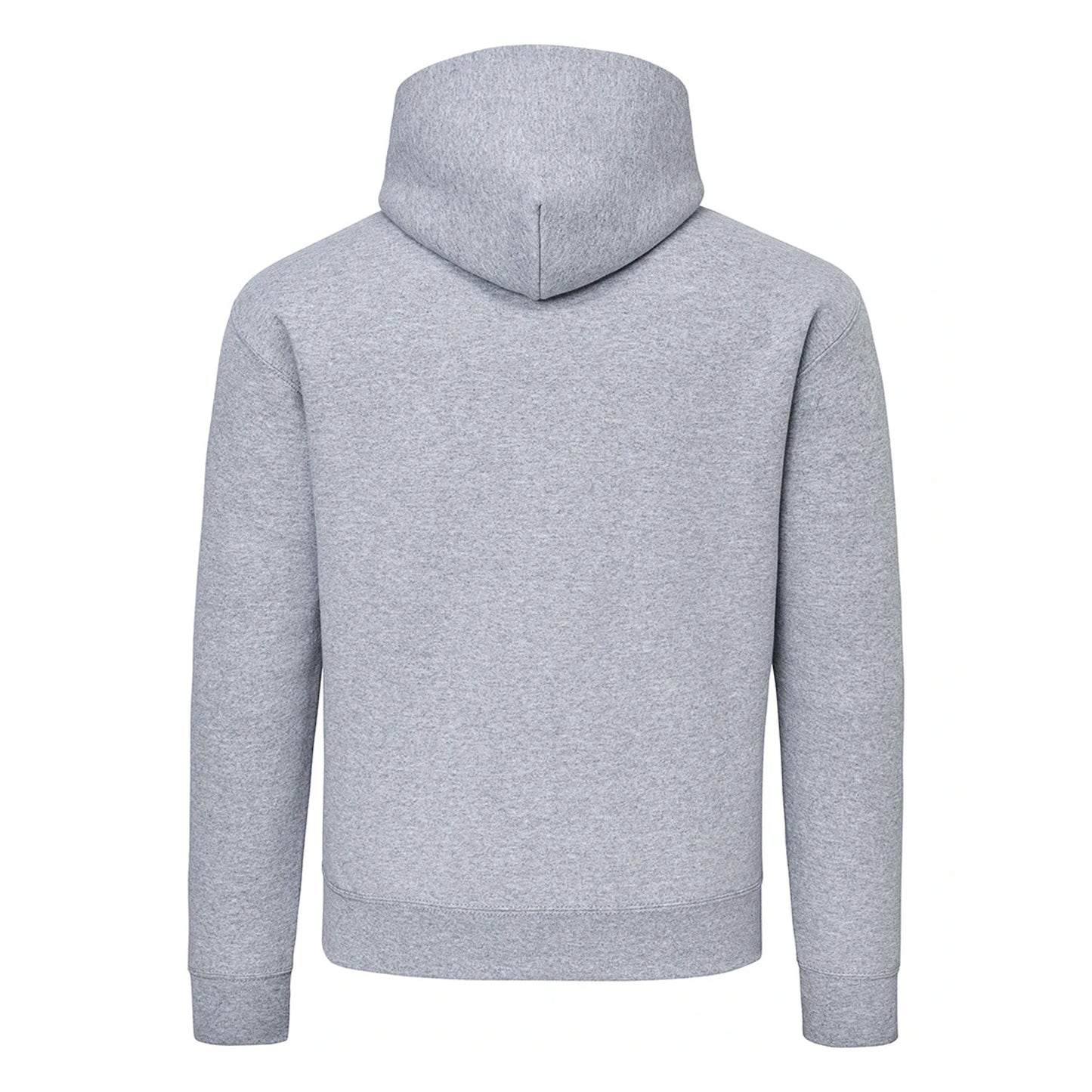 Athletic Heather - Back - Fruit of the Loom Mens Supercotton Heather Hoodie
