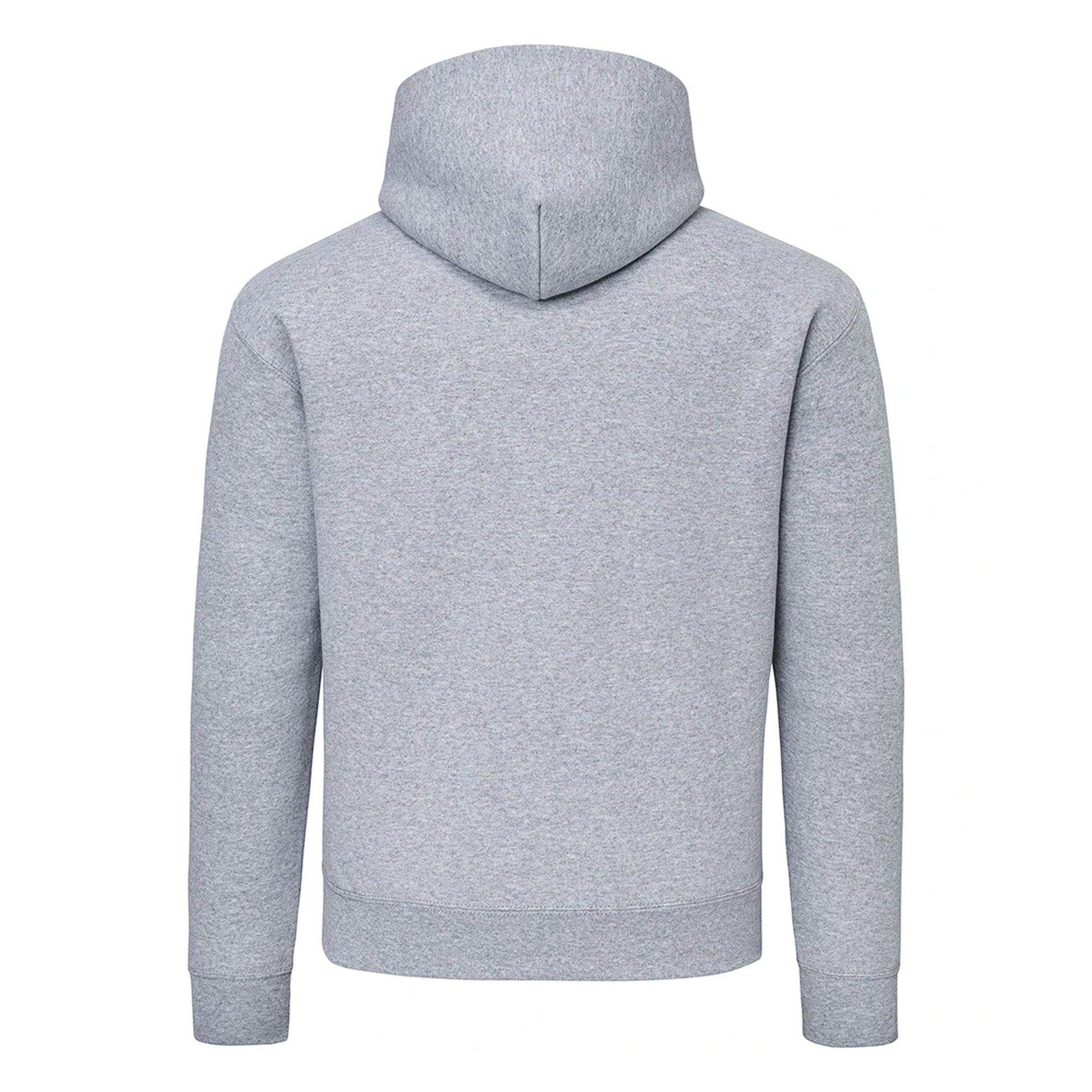 Athletic Heather - Back - Fruit of the Loom Mens Supercotton Heather Hoodie