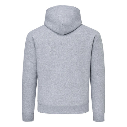 Athletic Heather - Back - Fruit of the Loom Mens Supercotton Heather Hoodie