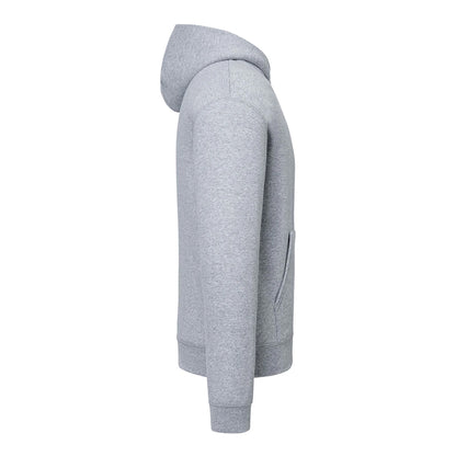 Athletic Heather - Side - Fruit of the Loom Mens Supercotton Heather Hoodie